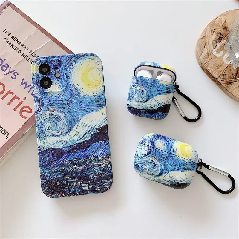 Funda AirPods Oil Painting - Van Gogh