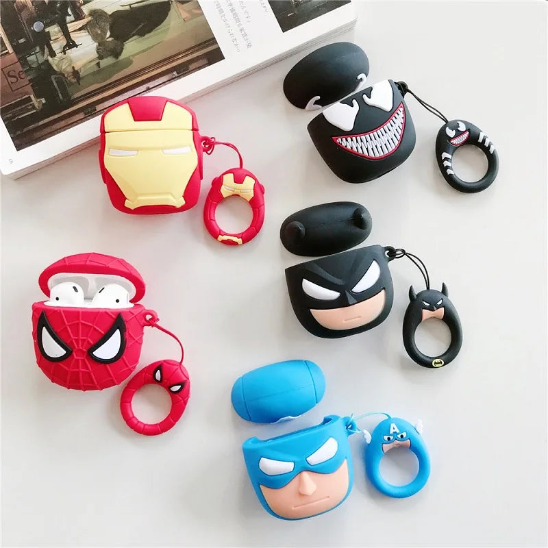 Funda AirPods - Venom, SpiderMan, Batman