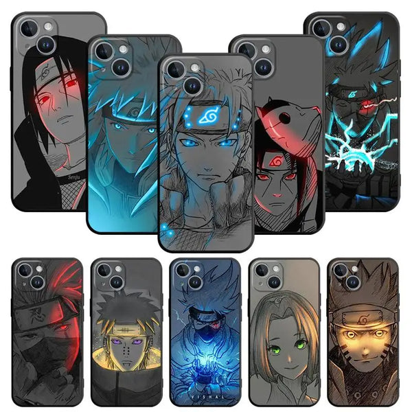 Fundas Naruto iPhone 13 14 15 - opc. 1