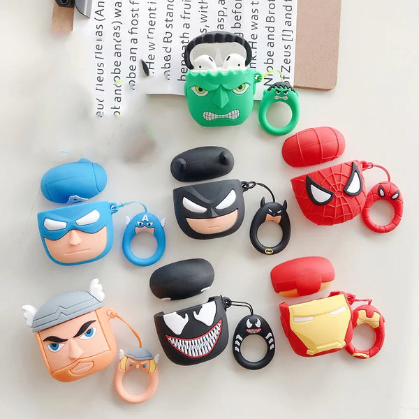 Funda AirPods - Venom, SpiderMan, Batman