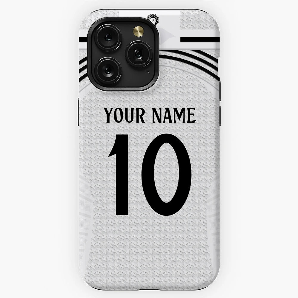 Funda iPhone Real Madrid - Edita Nombre y Número